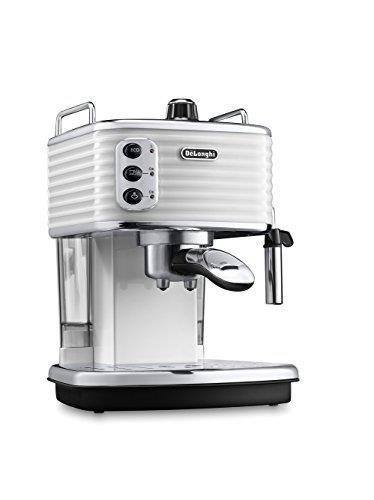 DELONGHI Nespresso Scultura macchina da caffè in polvere e cialde ECZ351W bianco